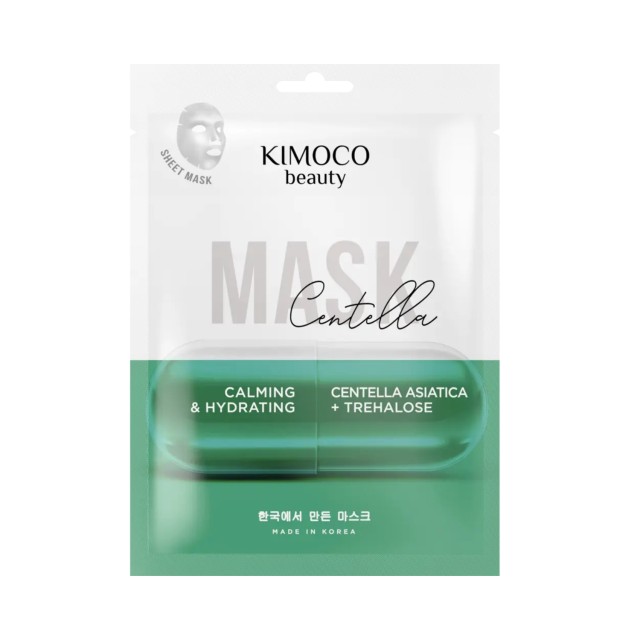 Kimoco Sheet Mask Centella & Trehalose Καταπραϋντική & Ενυδατική Υφασμ &hellip;