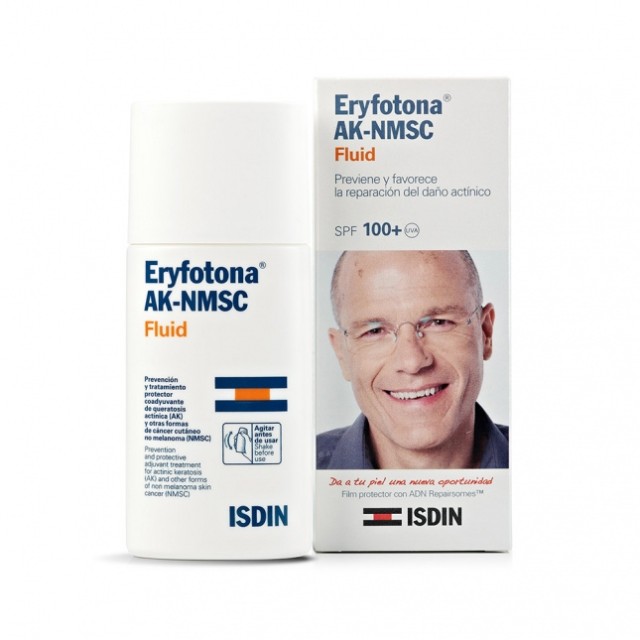 Isdin Eryfotona AK-NMSC SPF100+ Αντηλιακό Fluid Προσώπου, Προλαμβάνει … Isdin Eryfotona AK-NMSC SPF100+ Αντηλιακό Fluid Προσώπου, Προλαμβάνει …