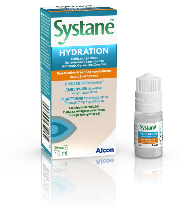 Alcon Systane Hydration Λιπαντικές Οφθαλμικές Σταγόνες Χωρίς Συντηρητι &hellip;
