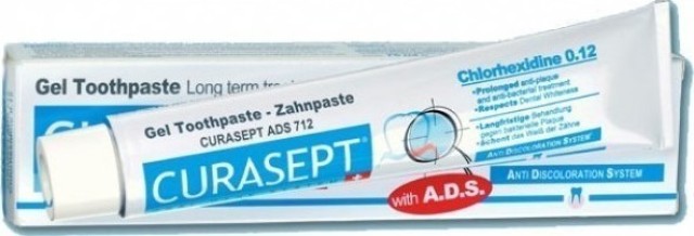 Curaden Curasept ADS 712 Toothpaste 0,12% Chx 75ml