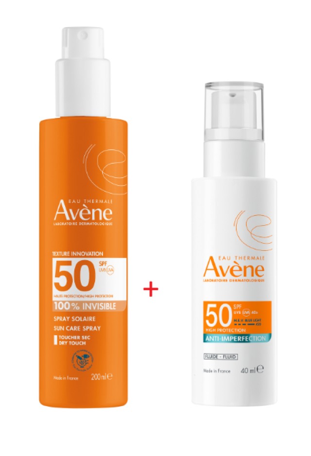 Avene BUNDLE Anti Imperfection Fluid SPF50 Αντηλιακό Προσώπου Κατά των …