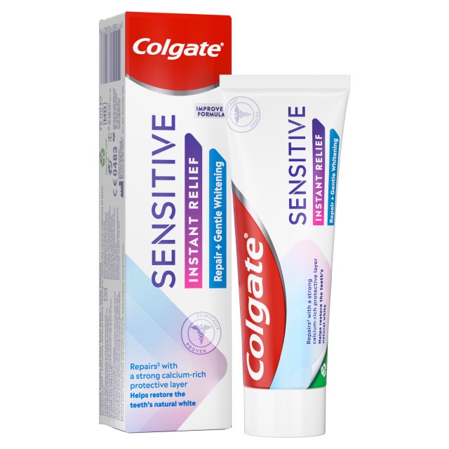 Colgate Sensitive Instant Relief Repair & Gentle Whitening Οδοντόκρεμα …