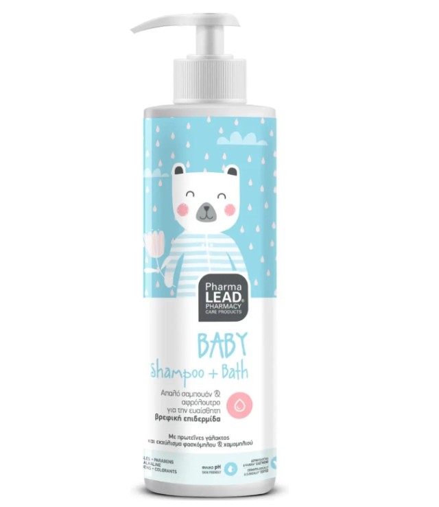 PharmaLead Baby Shampoo + Bath Απαλό Σαμπουάν & Αφρόλουτρο για την Ευα …