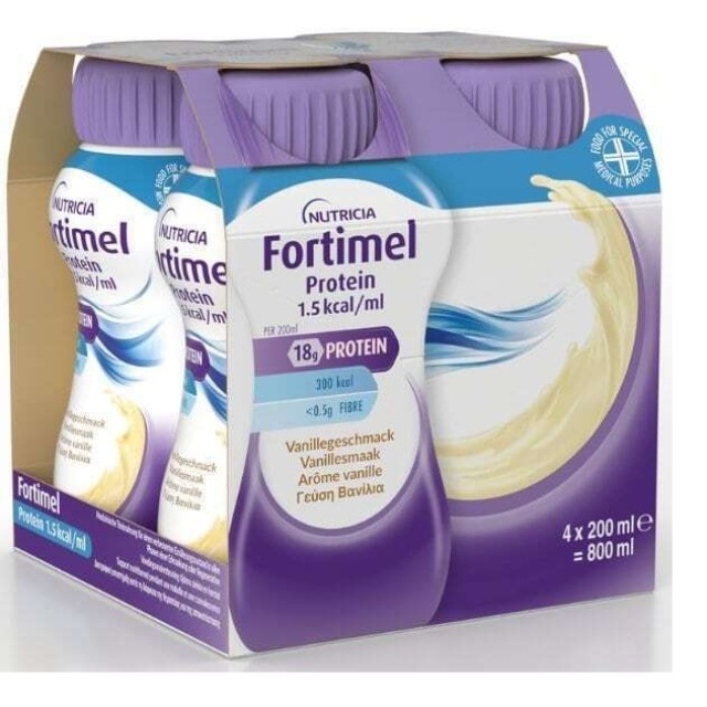 Nutricia Fortimel Βανίλια Protein 1.5kcal/ml Θρεπτικό Συμπλήρωμα Διατρ …