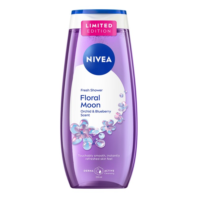 Nivea Floral Moon Fresh Shower Αφρόλουτρο Τζελ Ντους Ορχιδέα & Μύρτιλο &hellip;