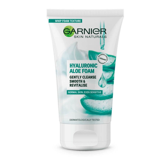 Garnier SkinActive Αφρός Καθαρισμού Προσώπου με Υαλουρονικό Οξύ & Αλόη …
