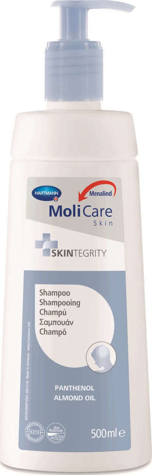 Hartmann MoliCare Skin Shampoo Με Αμυγδαλέλαιο 500ml