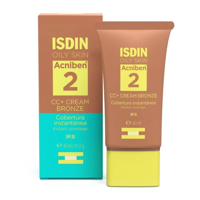 Isdin Acniben 2 CC+ Κρέμα Bronze κατά των Ατελειών Άμεση Κάλυψη … Isdin Acniben 2 CC+ Κρέμα Bronze κατά των Ατελειών Άμεση Κάλυψη …