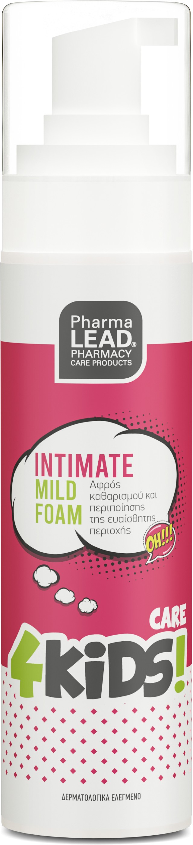 PharmaLead 4 Kids Intimate Mild Foam Αφρός Καθαρισμού για την Ευαίσθητ …