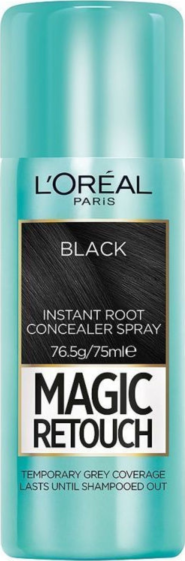 LOreal Paris Magic Retouch 1 Black Spray Κάλυψης 75ml