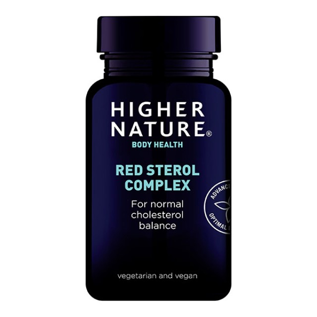 Higher Nature Red Sterol Complex Συμπλήρωμα Διατροφής για την Χοληστερ …