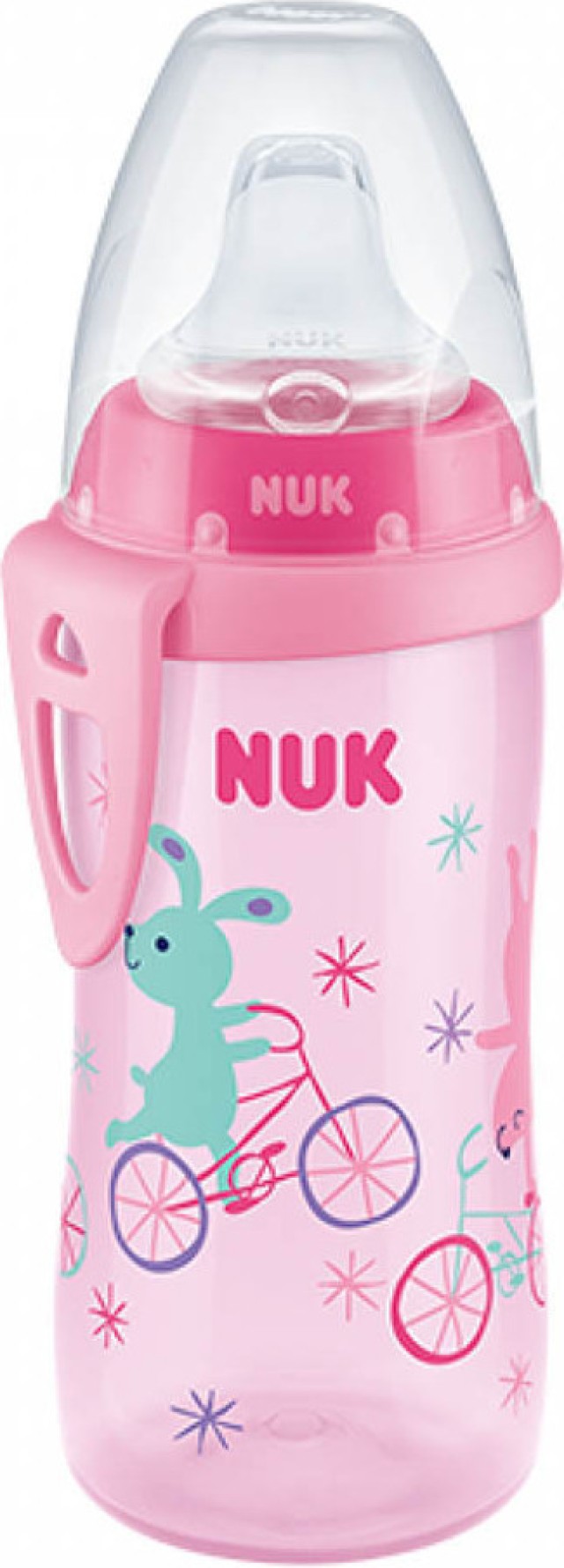Nuk Active Cup Παγουράκι Με Ρύγχος Σιλικόνης 12m+ 300ml [10.751.082]
