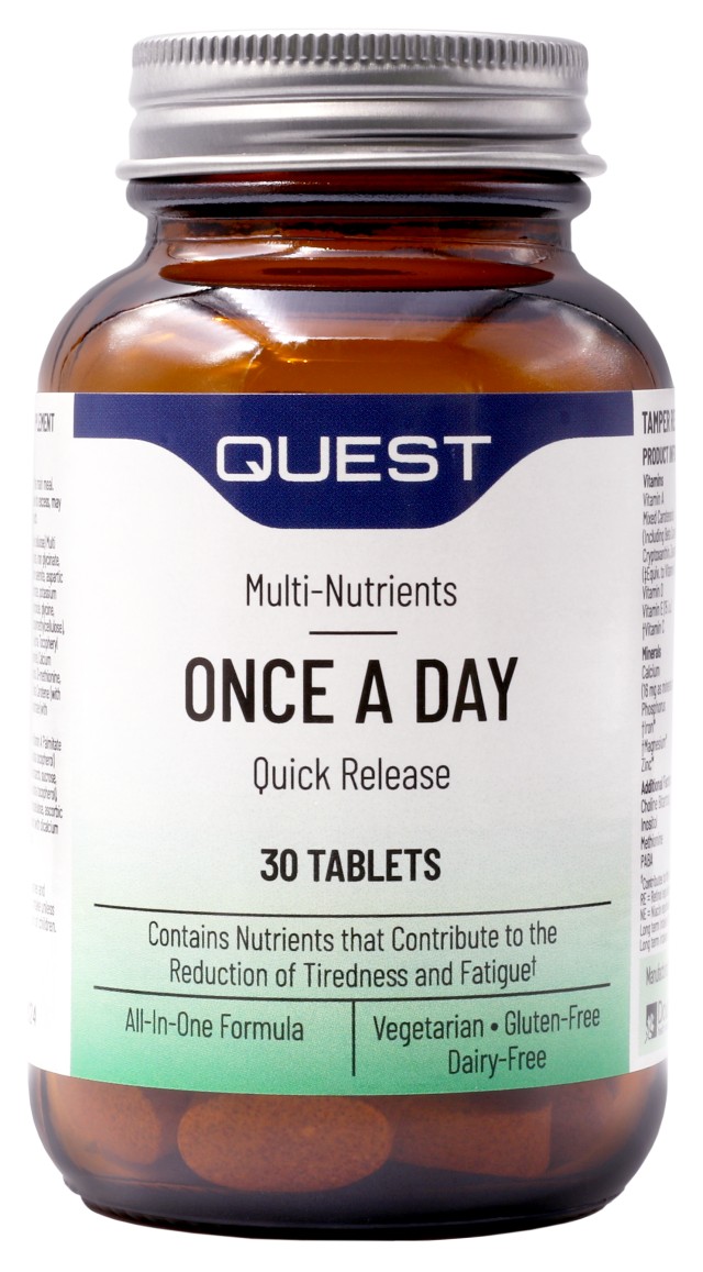 QUEST Vitamins Once A Day 30tabs