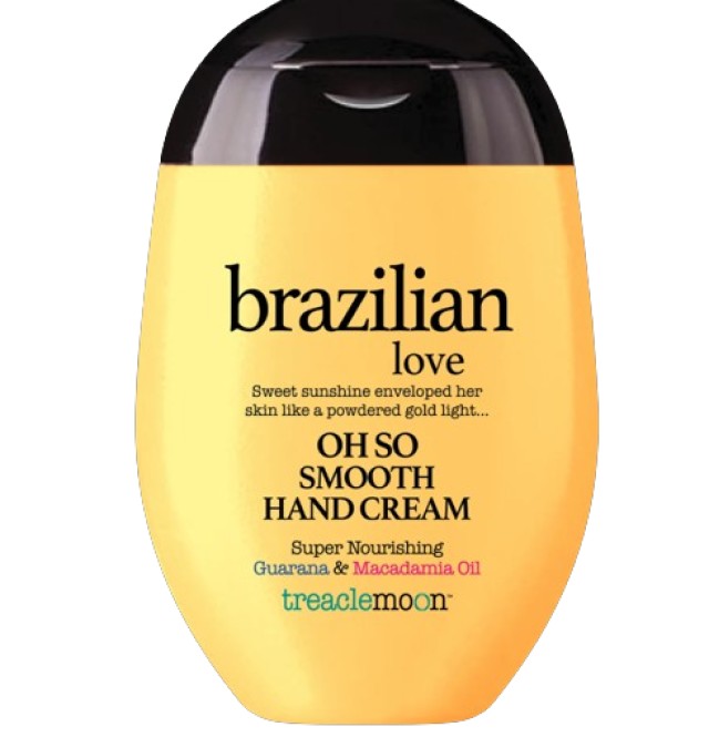 TreacleMoon Brazilian Love Smooth Hand Cream Ενυδατική Κρέμα Χεριών με Άρωμα Γκουαρανά 75ml