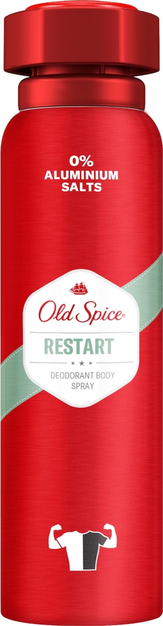 Old Spice Restart Deodorant Ανδρικό Αποσμητικό Spray με 0% Άλατα Αλουμινίου 150ml