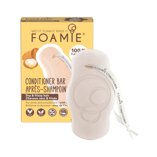 Foamie Kiss Me Argan Conditioner Bar Μαλακτικό Μαλλιών σε Μορφή Μπάρας …