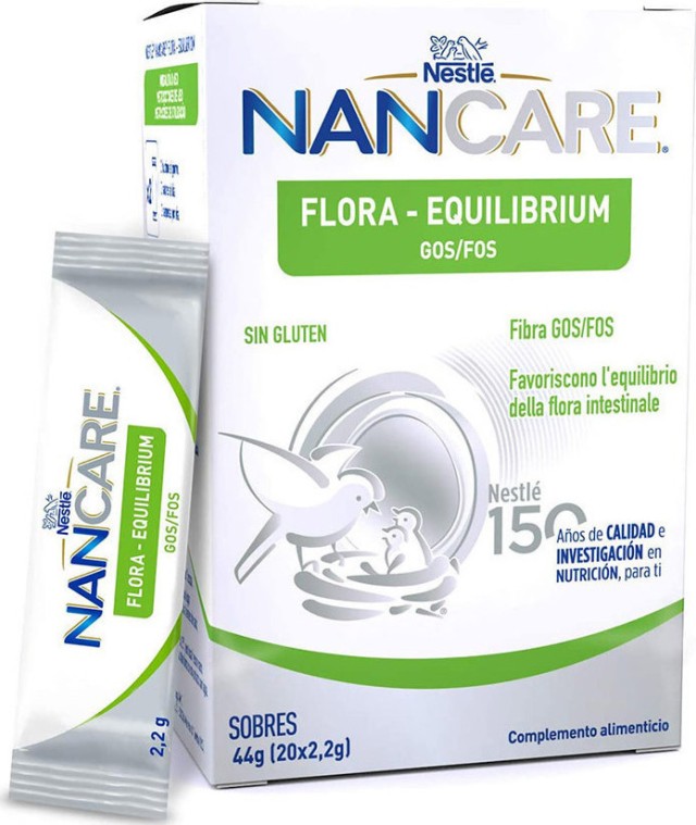 Nestle NanCare Flora Equilibrium GOS/FOS Συμπλήρωμα Διατροφής με Εδώδι …