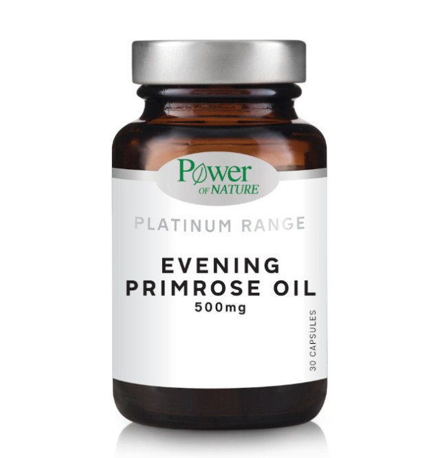 Power of Nature Evening Primpose Oil 500mg Συμπλήρωμα Διατροφής Ωμέγα …