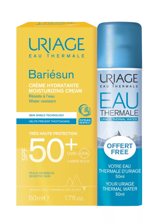 Uriage PROMO Bariésun SPF50+ Moisturizing Cream Αντηλιακή Ενυδατική Κρ …