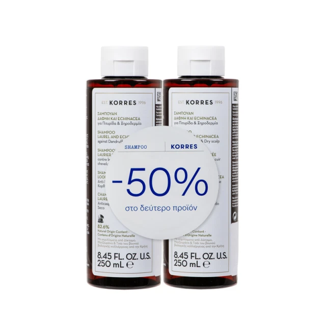 Korres PROMO Laurel & Echinacea Shampoo Against Dandruff & … Korres PROMO Laurel & Echinacea Shampoo Against Dandruff & …