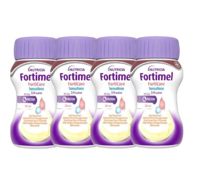 Nutricia Fortimel Μάνγκο & Ροδάκινο Forticare Sensations 2.4kcal/ml Θρ …