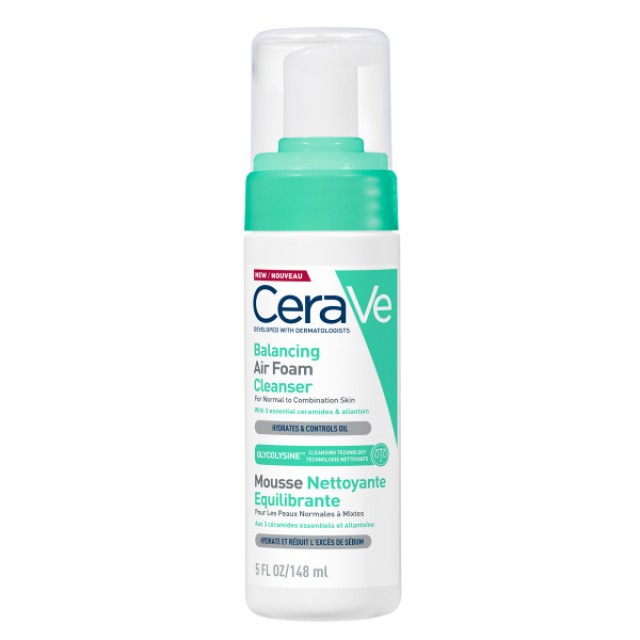 CeraVe Balancing Air Foam Cleanser Καθαριστικό Προσώπου για Κανονικές …