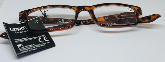 Zippo Γυαλιά Πρεσβυωπίας Κοκάλινα Χρώμα:Λεοπάρ [31Z-B10-DEM300] +3.00