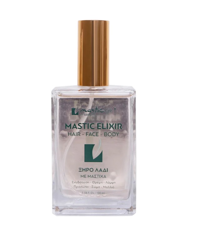 Mastic Spa Elixir Hair - Face - Body Ενυδατικό Ξηρό Λάδι για Πρόσωπο, …