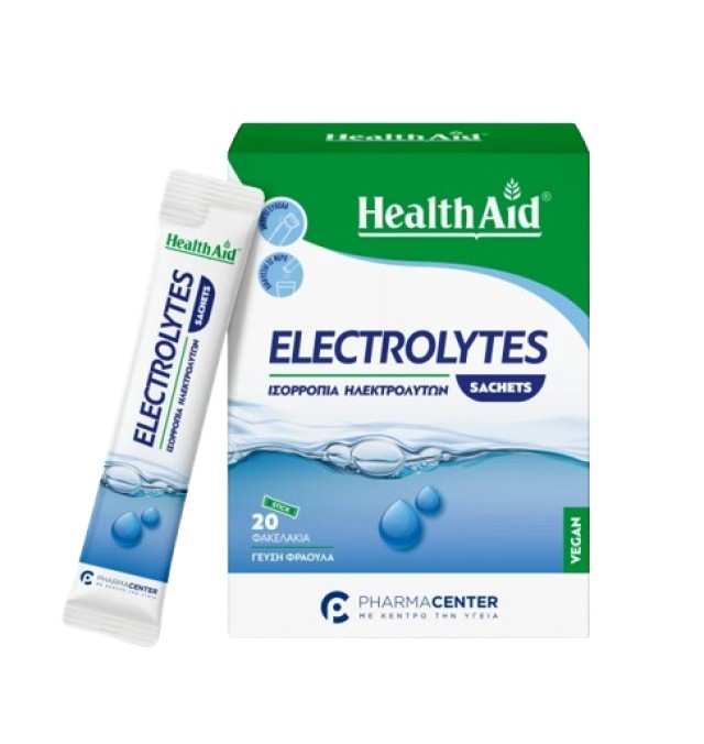 Health Aid Electrolytes Sachets Ισορροπία Ηλεκτρολυτών με Γεύση … Health Aid Electrolytes Sachets Ισορροπία Ηλεκτρολυτών με Γεύση …