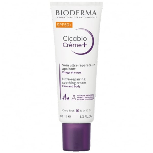 Bioderma Cicabio Crème+ SPF50+ Εξαιρετικά Επανορθωτική Καταπραϋντική … Bioderma Cicabio Crème+ SPF50+ Εξαιρετικά Επανορθωτική Καταπραϋντική …