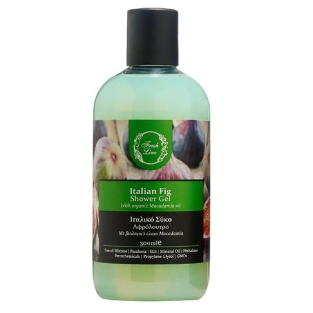 Fresh Line Italian Fig Shower Gel Ιταλικό Σύκο Τροπικό Αφρόλουτρο Μεσο &hellip;
