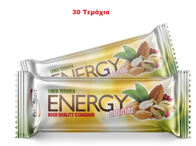 EthicSport Energy Bar Special 35gr – 15.7gr Υδατάνθρακα – 5.3gr Πρωτεΐ …