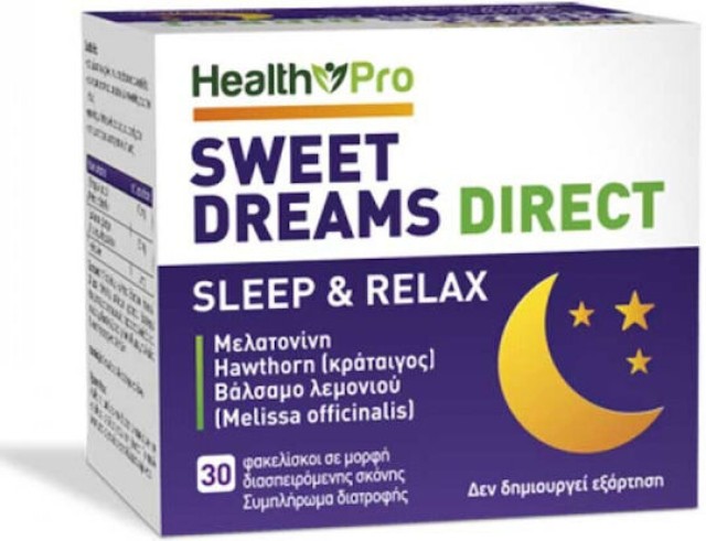 Health Pro Sweet Dreams Direct Sleep & Relax Συμπλήρωμα για τον Ύπνο 3 …