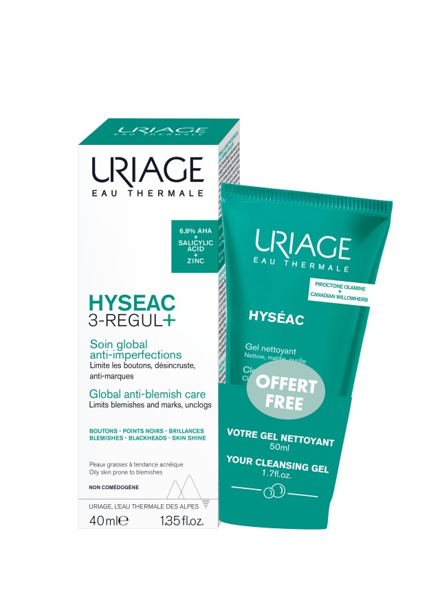 Uriage PROMO Hyseac Ολιστική Φροντίδα για το Δέρμα με Ακμή - Ατέλειες …