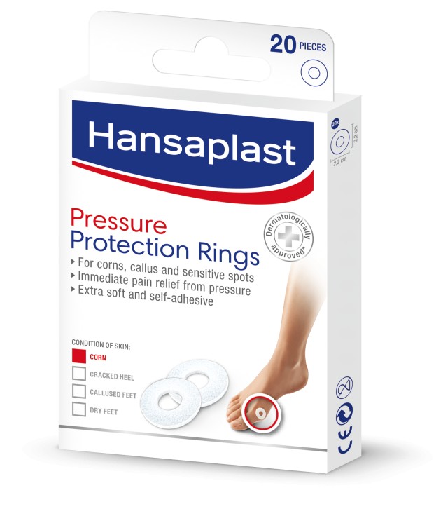 Hansaplast Pressure Protection Rings Μικροί Στρογγυλοί Προστατευτικοί … Hansaplast Pressure Protection Rings Μικροί Στρογγυλοί Προστατευτικοί …