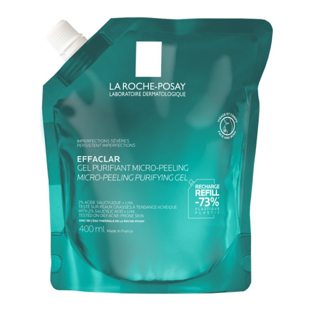 La Roche Posay Effaclar Micro Peeling Gel Καθαρισμού για Επίμονες Ατέλ &hellip;