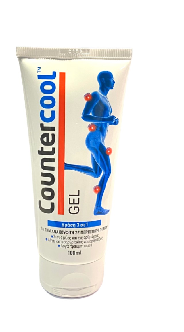 Bausch Health Counter Cool Gel Ανακούφισης για Μυϊκούς Πόνους 100ml