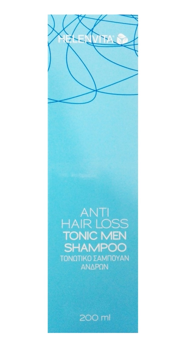 Helenvita - Anti Hair Loss Tonic Men Shampoo, Τονωτικό Σαμπουάν Ανδρών, 200ml