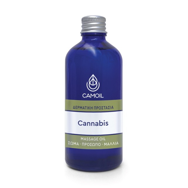 Zarbis Camoil Cannabis Massage Oil Δερματική Προστασία 100ml