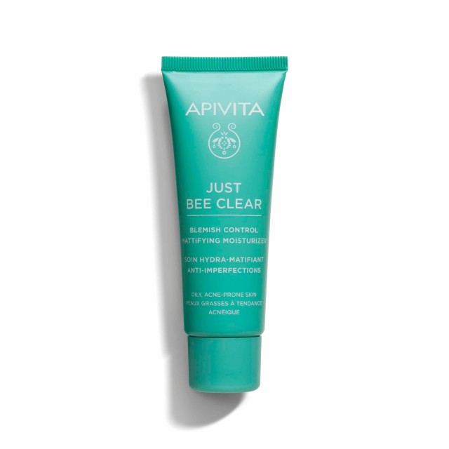 Apivita Just Bee Clear Κρέμα Κατά των Ατελειών - Ενυδάτωση & Ματ &hellip;
