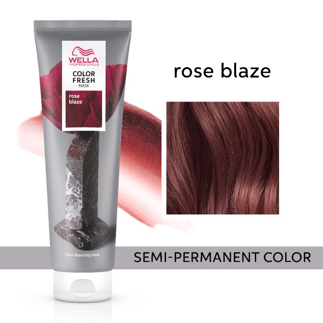 Wella Color Fresh Mask Μάσκα Μαλλιών Rose Blaze για Ημιμόνιμο Χρώμα 15 … Wella Color Fresh Mask Μάσκα Μαλλιών Rose Blaze για Ημιμόνιμο Χρώμα 15 …