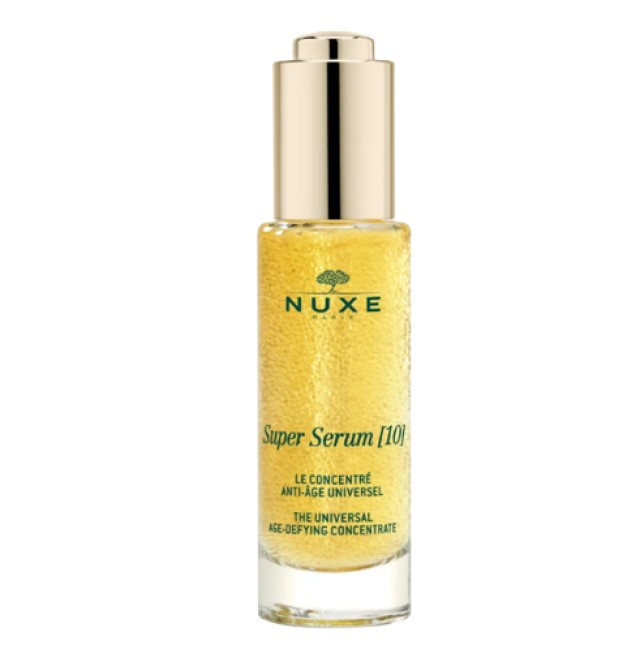 Nuxe Super Serum [10] Ισχυρό Αντιγηραντικό Serum Προσώπου για Όλους τους Τύπους Επιδερμίδας 30ml - ΔΩΡΟ Αγωγή 40 ημερών 20ml