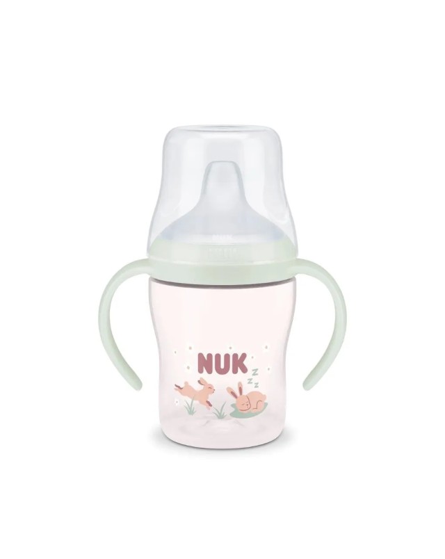 Nuk Perfect Match Night Bunny Εκπαιδευτικό Πλαστικό Ποτηράκι με Λαβές &hellip;