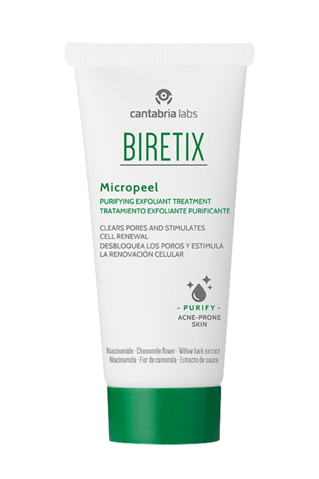 Biretix Micropeel Απαλό Απολεπιστικό με Αποτέλεσμα Micro Peeling 50ml Biretix Micropeel Απαλό Απολεπιστικό με Αποτέλεσμα Micro Peeling 50ml