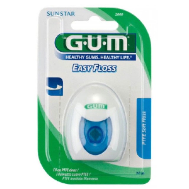 Sunstar Gum Easy Floss, Οδοντικό Νήμα Μαλακό Ακέρωτο 30m (2000) Sunstar Gum Easy Floss, Οδοντικό Νήμα Μαλακό Ακέρωτο 30m (2000)
