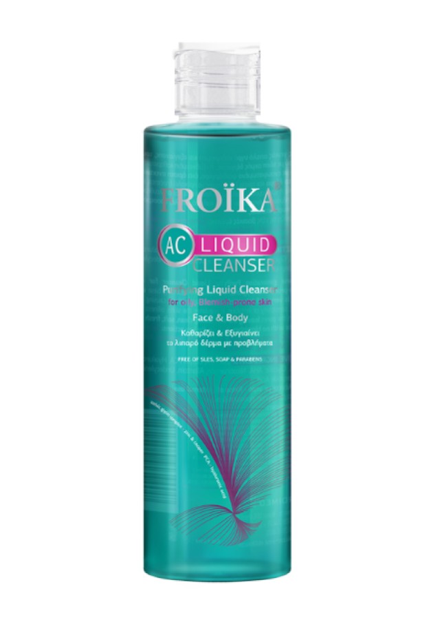 Froika AC Liquid Cleanser Αφρίζον Gel Καθαρισμού Προσώπου & Σώματος … Froika AC Liquid Cleanser Αφρίζον Gel Καθαρισμού Προσώπου & Σώματος …