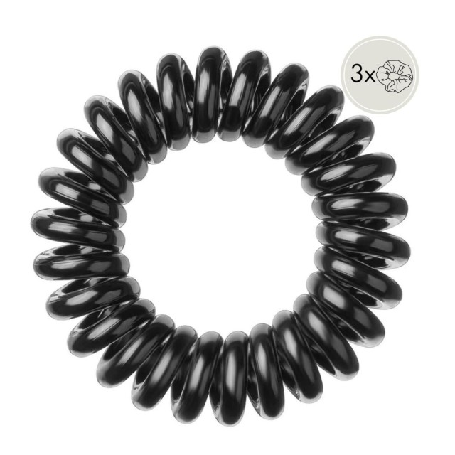 Invisibobble Ib Original True Black Λαστιχάκια Μαλλιών 3 Τεμάχια
