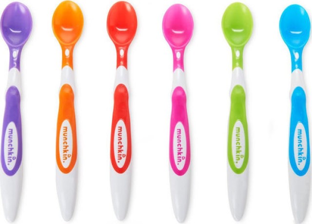 Munchkin Soft Tip Spoons Σετ Κουταλάκια Φαγητού για 4 Μηνών 6 Τεμάχια