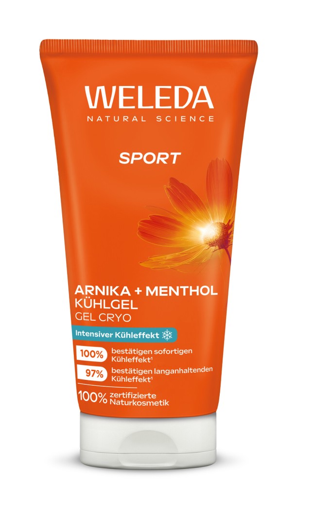 Weleda Sport Arnica & Menthol Δροσερό Cryo Gel για Αναζωογόνηση Μετά α &hellip;
