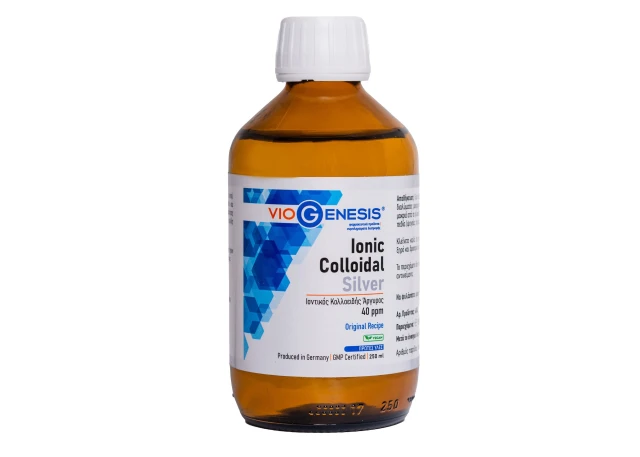 VioGenesis Colloidal Silver 40ppm Liquid, Ionic Colloidal Silver ...